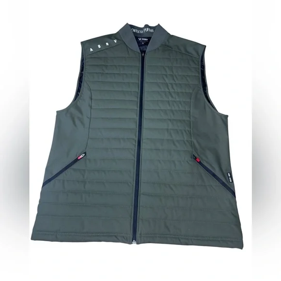 ASRV Men's Green Waterproof Insulated Reflective Vest DSG-0720 MSRP $198 Size L - Picture 1 of 8